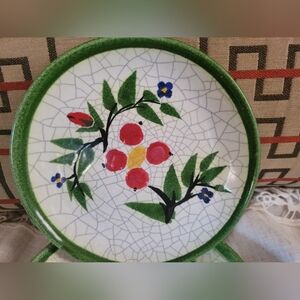 Vintage Japanese Dessert Plates, Salad